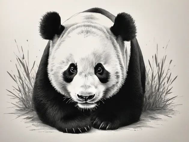 panda drawings