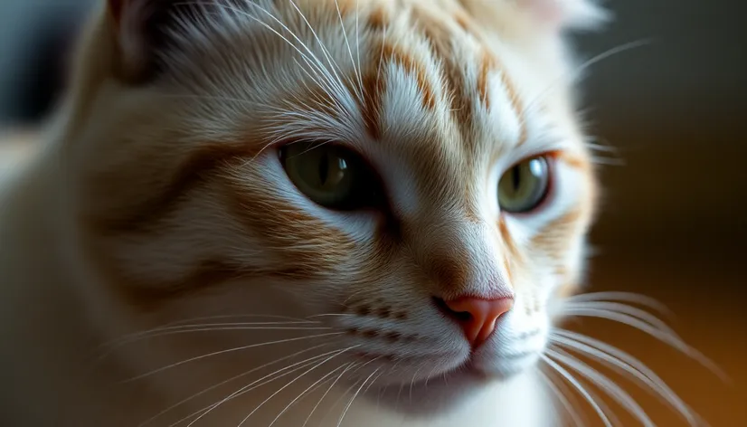 albino tabby cat