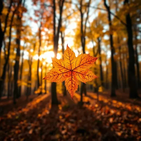 falling leaf