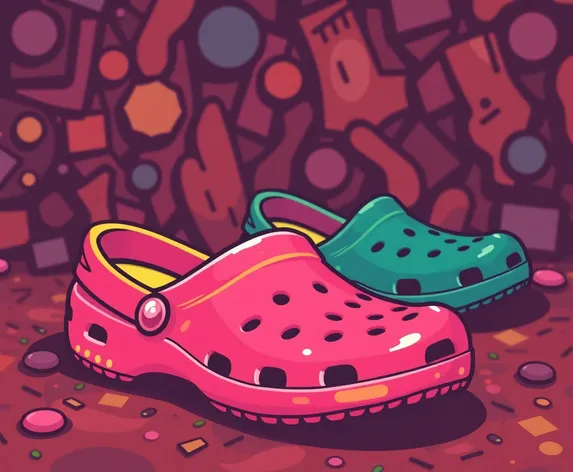 crocs vector