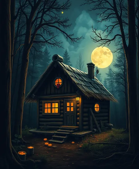 witch cabin in the