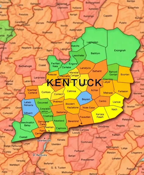 ky counties map