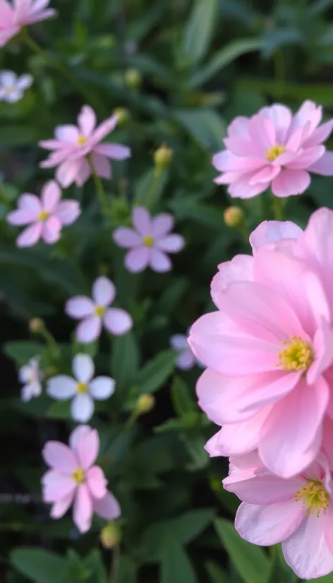 small pink flowers