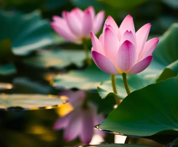 pink lotus flower