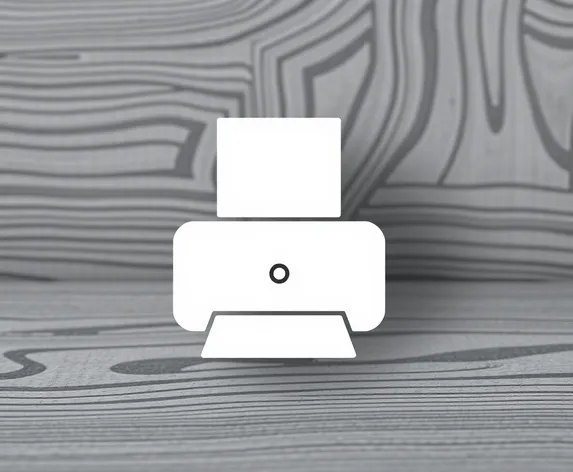 minimalitsic printer icon