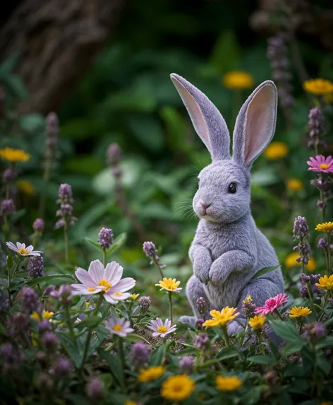 purple bunny