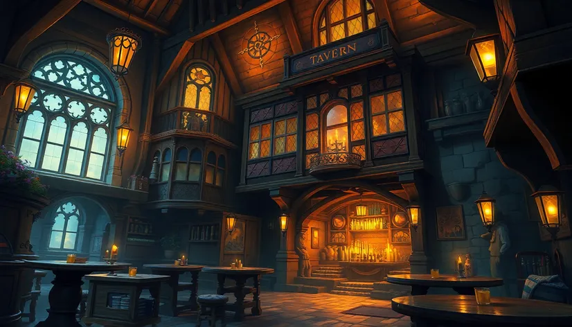 tavern fantasy art