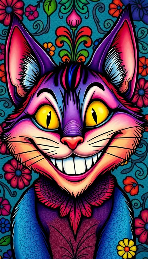 cat cheshire tattoo