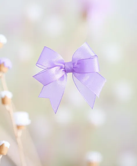 purple bow