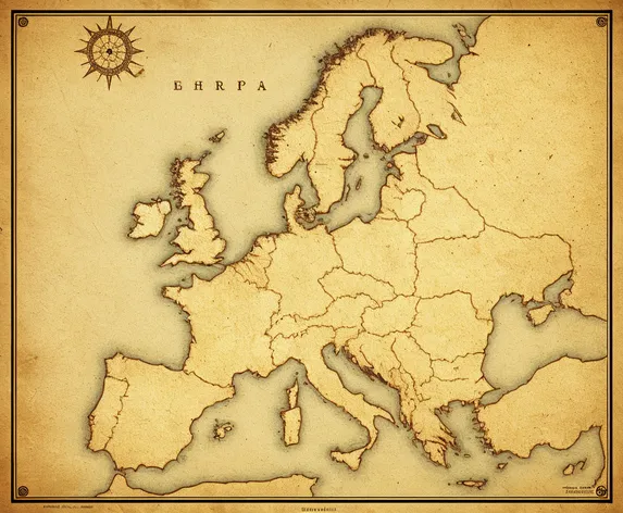 mapa de europa