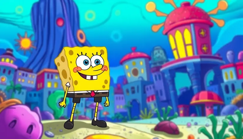 background spongebob squarepants