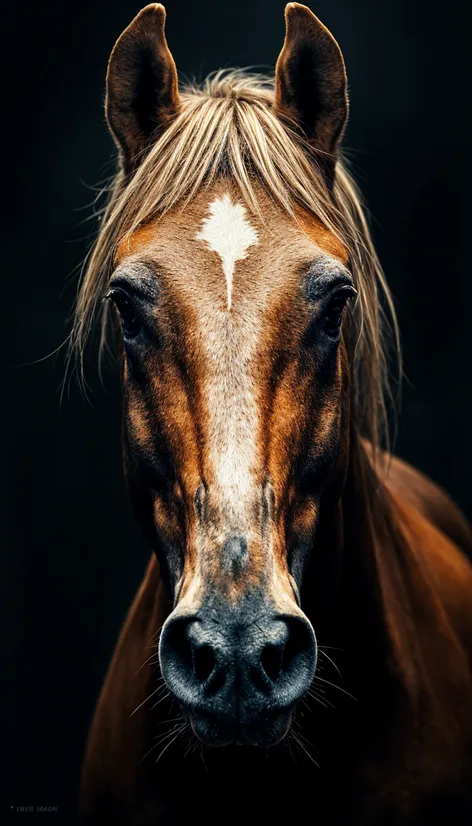 bald horse