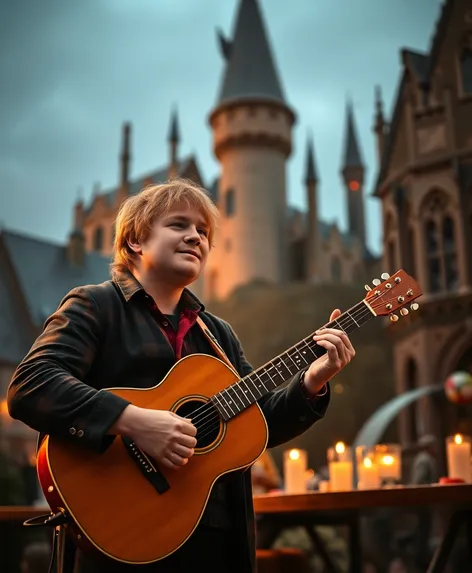 ed sheeran hogwarts