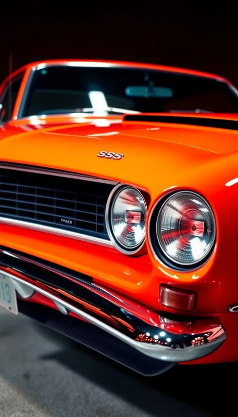 camaro ss 1969 orange