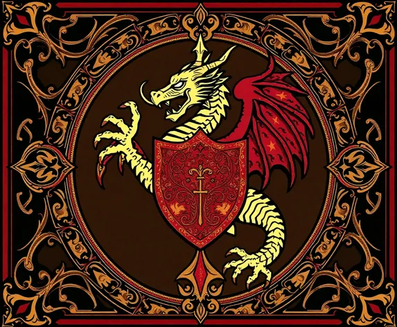 dragon family crest