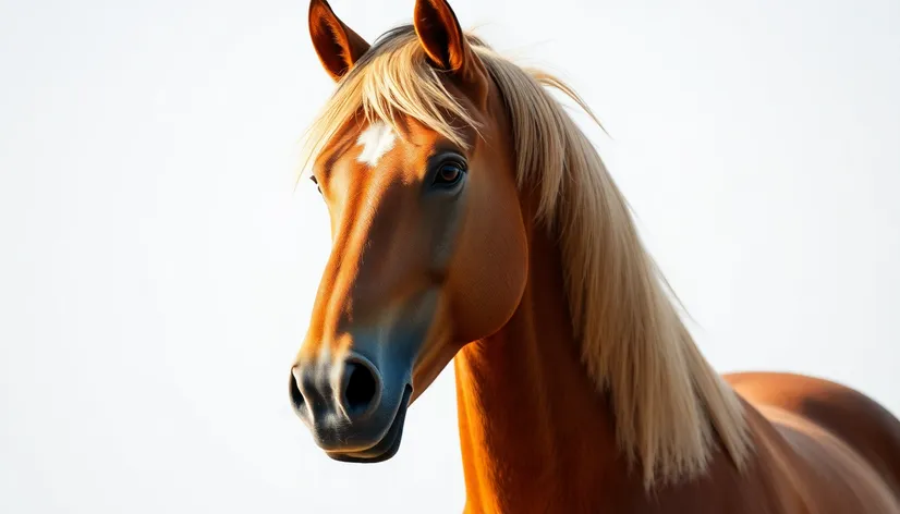 thoroughbred stallion head photo