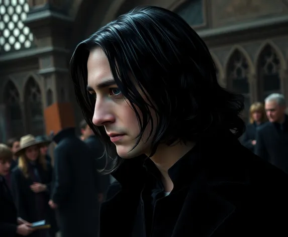 severus snape hair