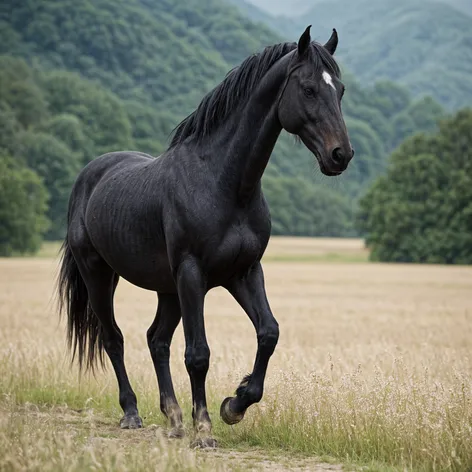 black horse