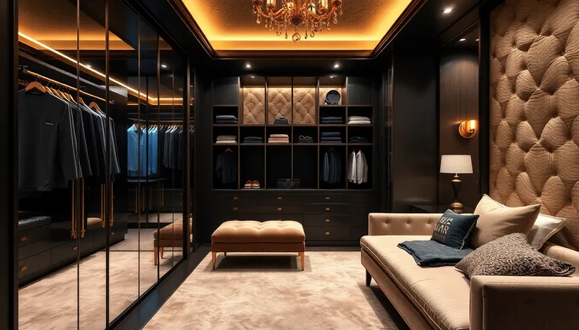 luxury walk in closet