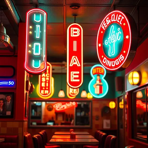 retro led diner signs