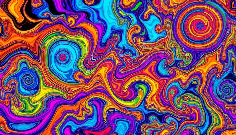 psychedelic pictures to color