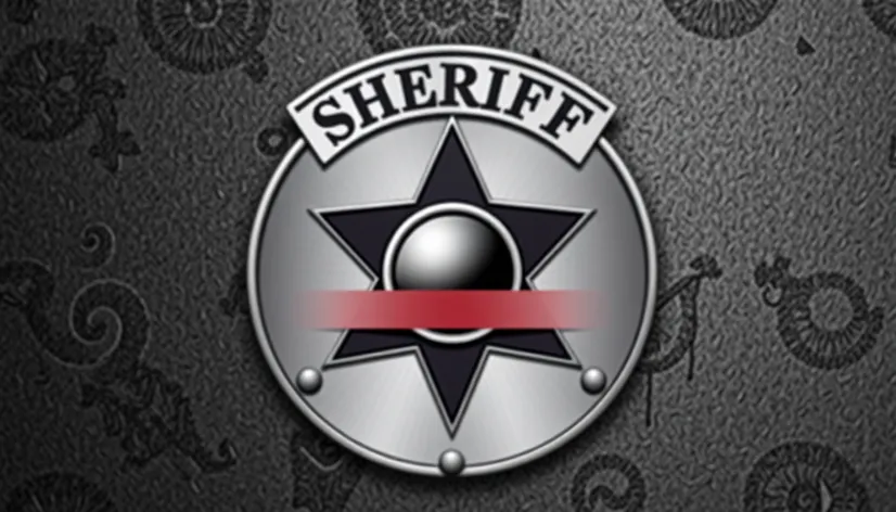 printable sheriff badge realistic