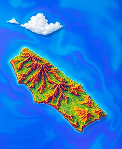 map of oahu hawaii