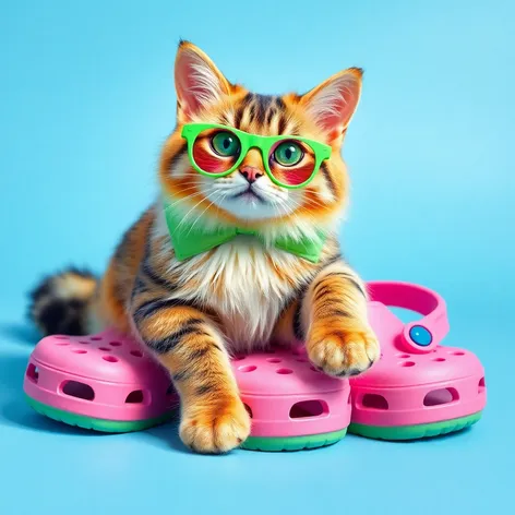 cat crocs