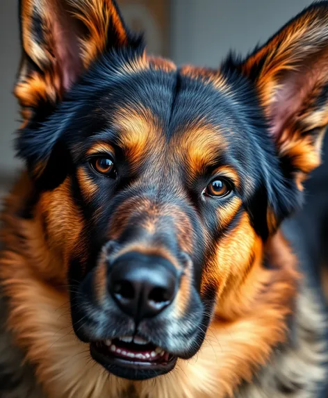 german shepherd and rottweiler