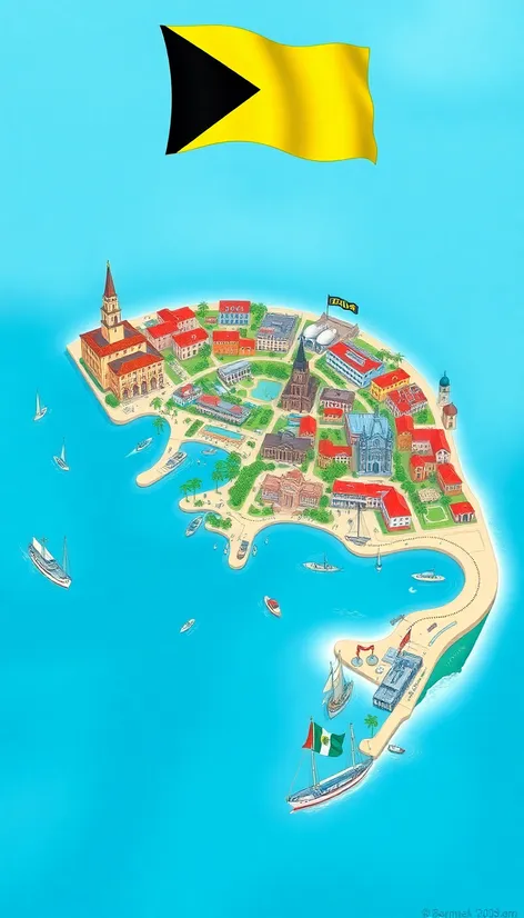 map of nassau bahamas