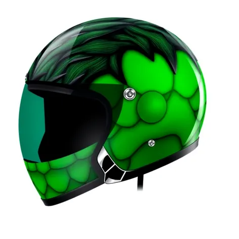 hulk motorcycle helmet