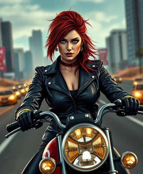 claire redfield motorcycle