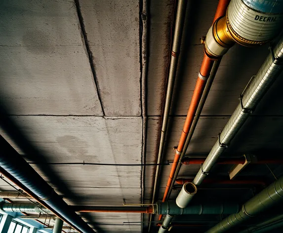 concrete ceiling aesthetic