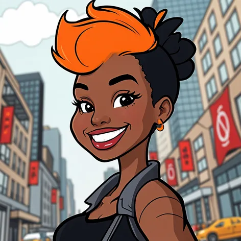 Black Female Cartoon