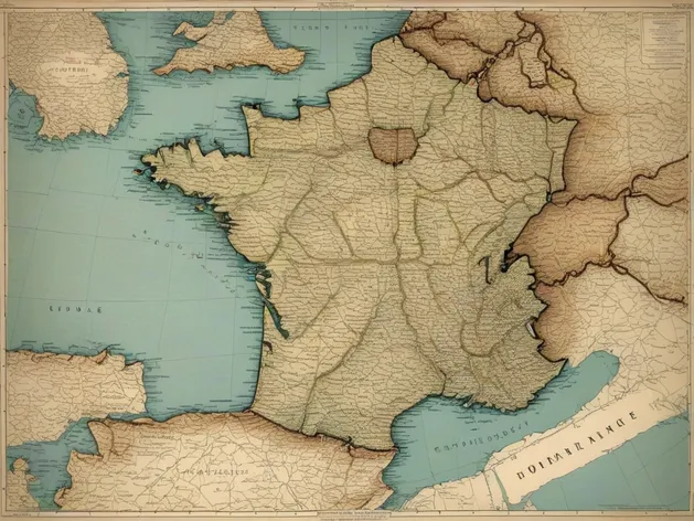 normandy france map