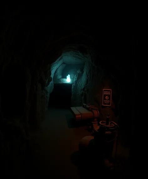 train mine cave