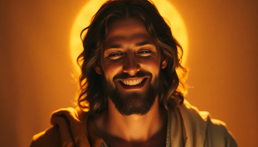 the chosen jesus smiling