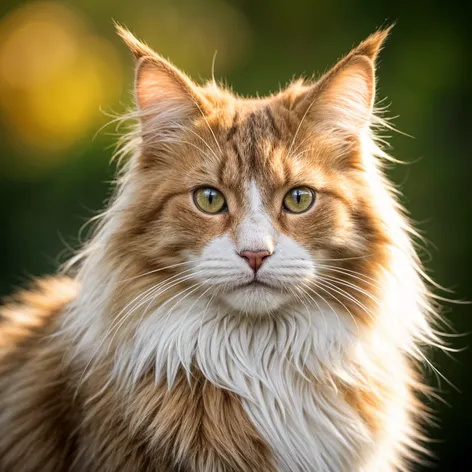 norwegian forest cat orange