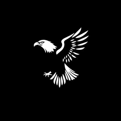 simple eagle vector