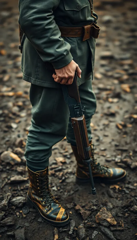 ukranian soldier with pp-sh