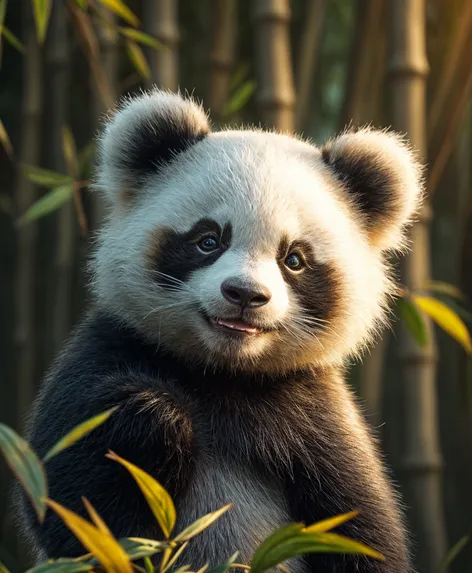 cute panda