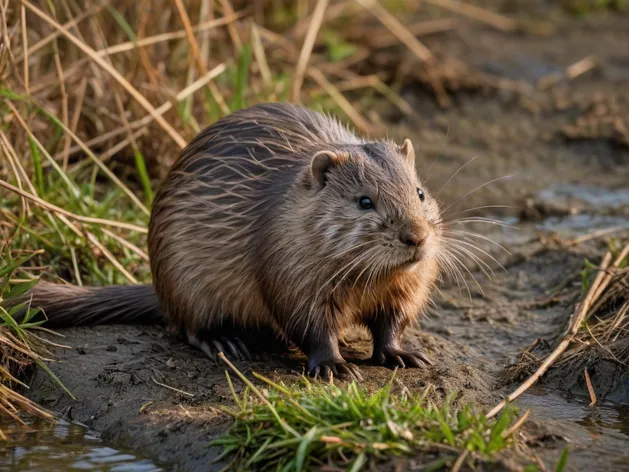 picture of a muskrat