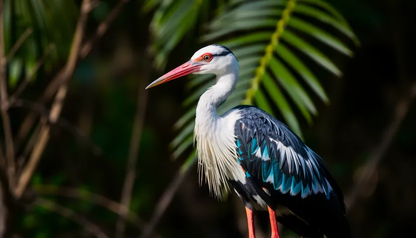 long legged bird