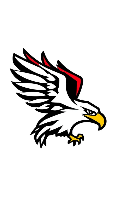 transparent vector eagle logo