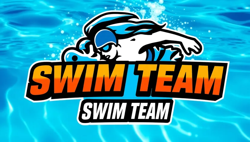 custom school swim team