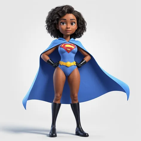 Darker skin Female Superhero