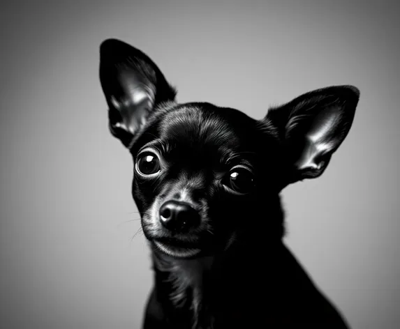 black and white chihuahua