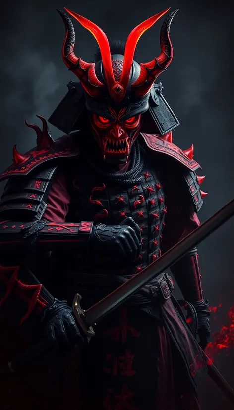 japanese demon samurai