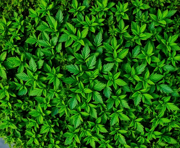 bush top view