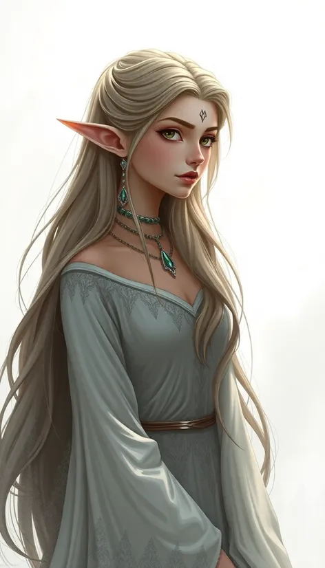 half elf height